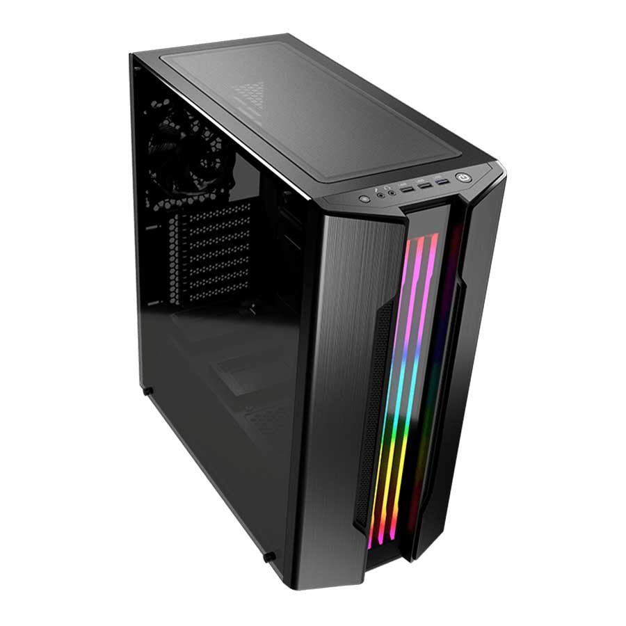 کیس کامپیوتر کوگار مدل GEMINI S-IRON GRAY RGB