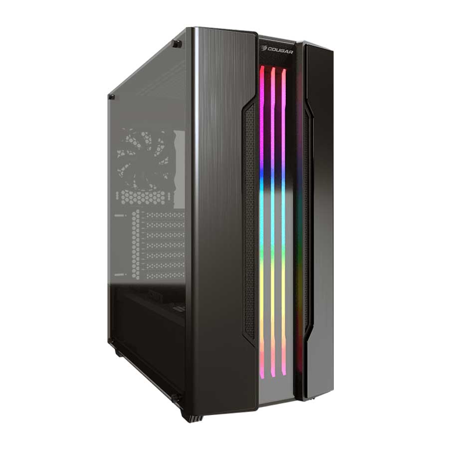 کیس کامپیوتر کوگار مدل GEMINI S-IRON GRAY RGB