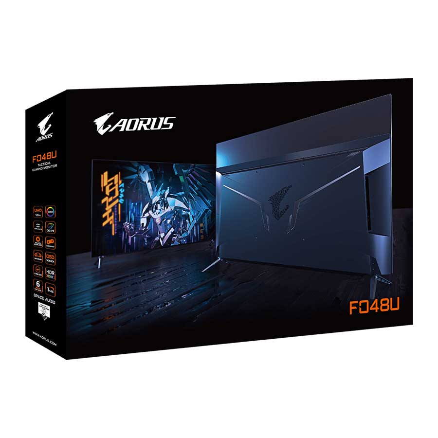 مانیتور گیمینگ 48 اینچ گیگابایت مدل AORUS FO48U