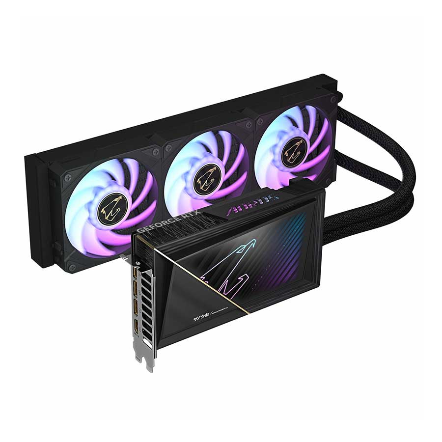 کارت گرافیک گیگابایت مدل AORUS Geforce RTX 5080 Xtreme Waterforce 16G GDDR7