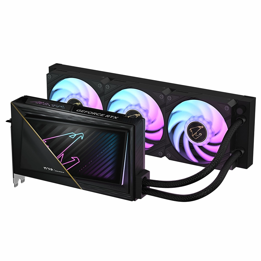 کارت گرافیک گیگابایت مدل AORUS Geforce RTX 5090 Xtreme Waterforce 32G GDDR7