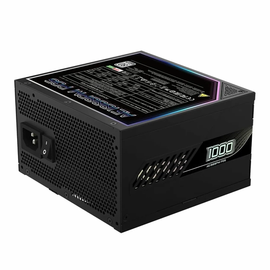 پاور کامپیوتر 1000 وات تمام ماژولار گیگابایت مدل AORUS ELITE Platinum