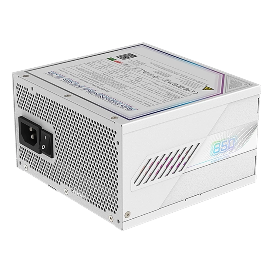 پاور کامپیوتر 850 وات تمام ماژولار گیگابایت مدل AORUS P850W ELITE P ICE