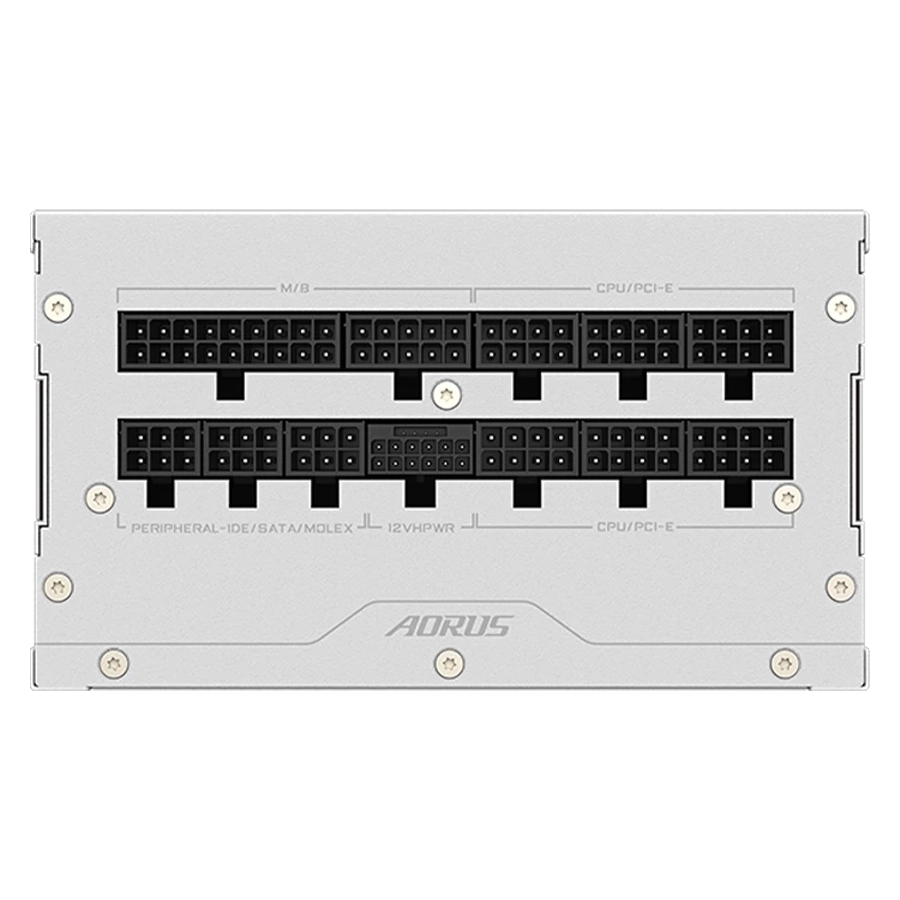پاور کامپیوتر 850 وات تمام ماژولار گیگابایت مدل AORUS P850W ELITE P ICE