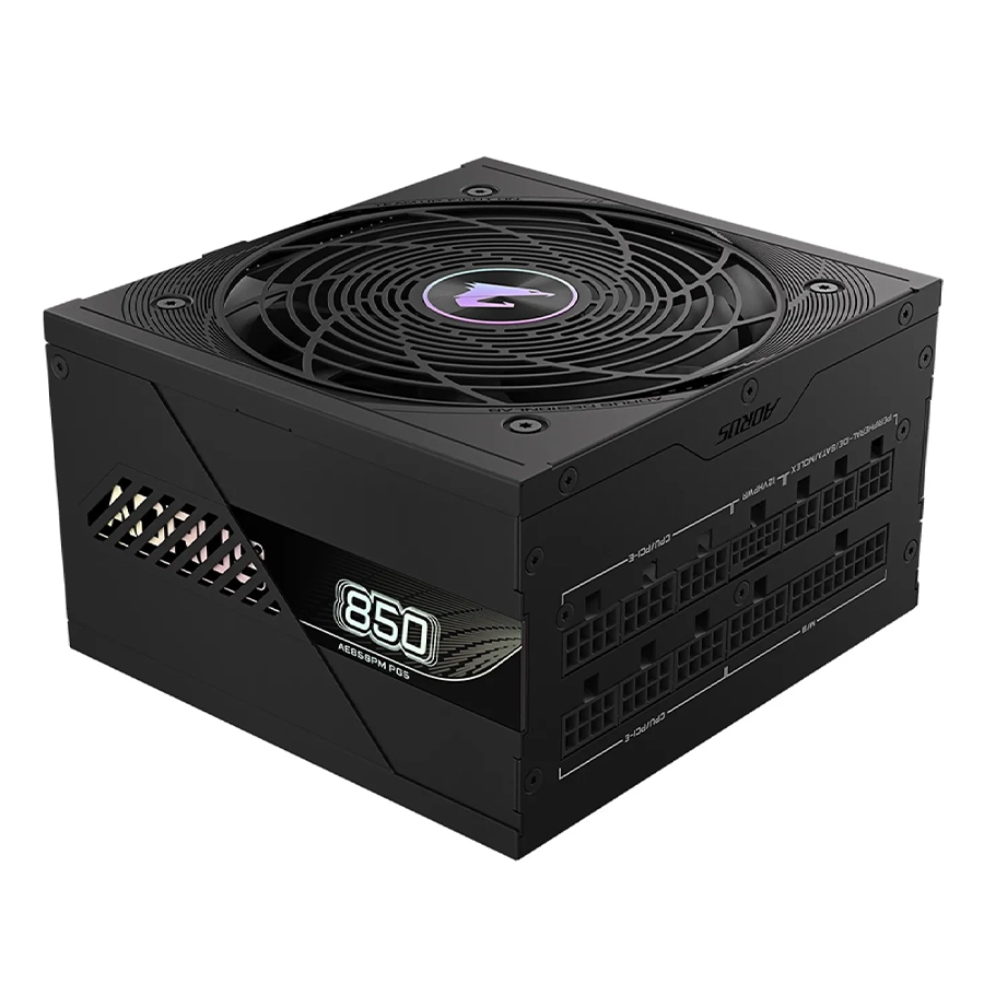 پاور کامپیوتر 850 وات تمام ماژولار گیگابایت مدل AORUS ELITE Platinum