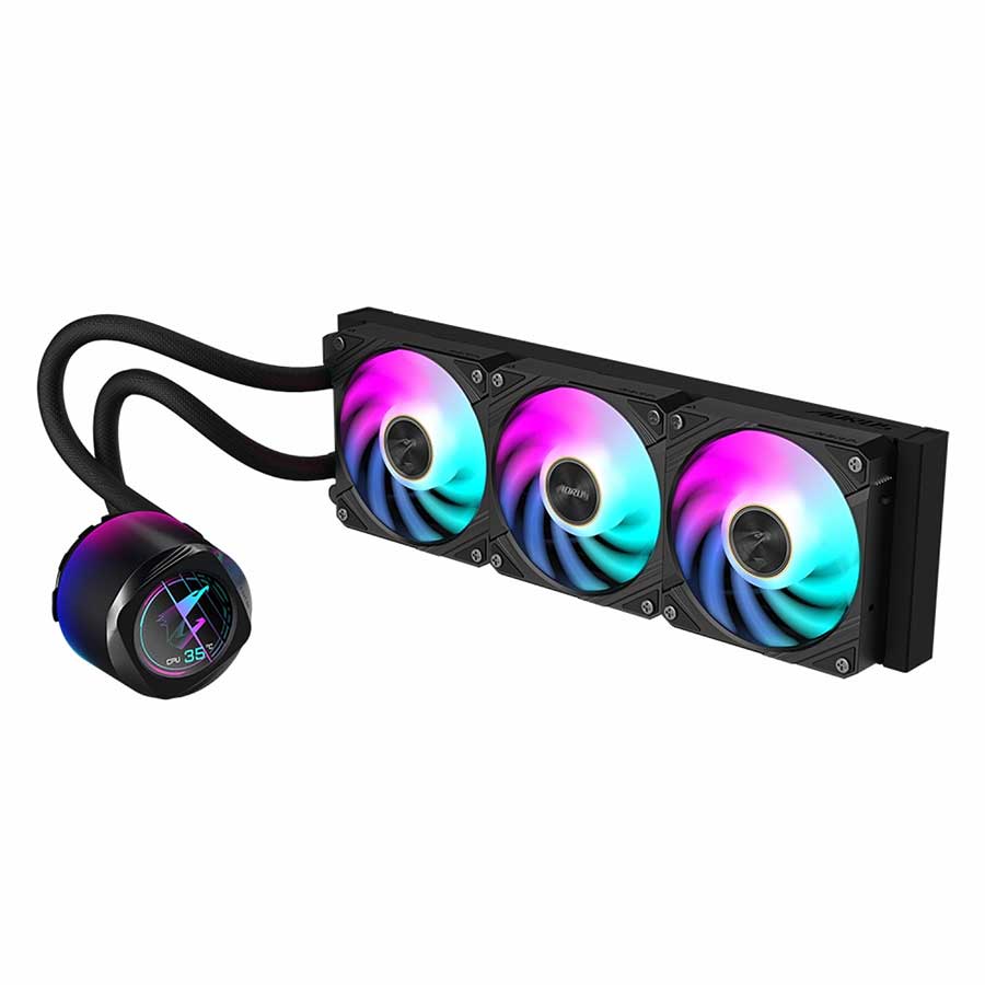 خنک کننده مایع پردازنده گیگابایت مدل AORUS Waterforce X II 360