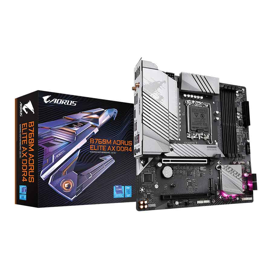 مادربرد گیگابایت مدل B760M AORUS ELITE AX DDR4