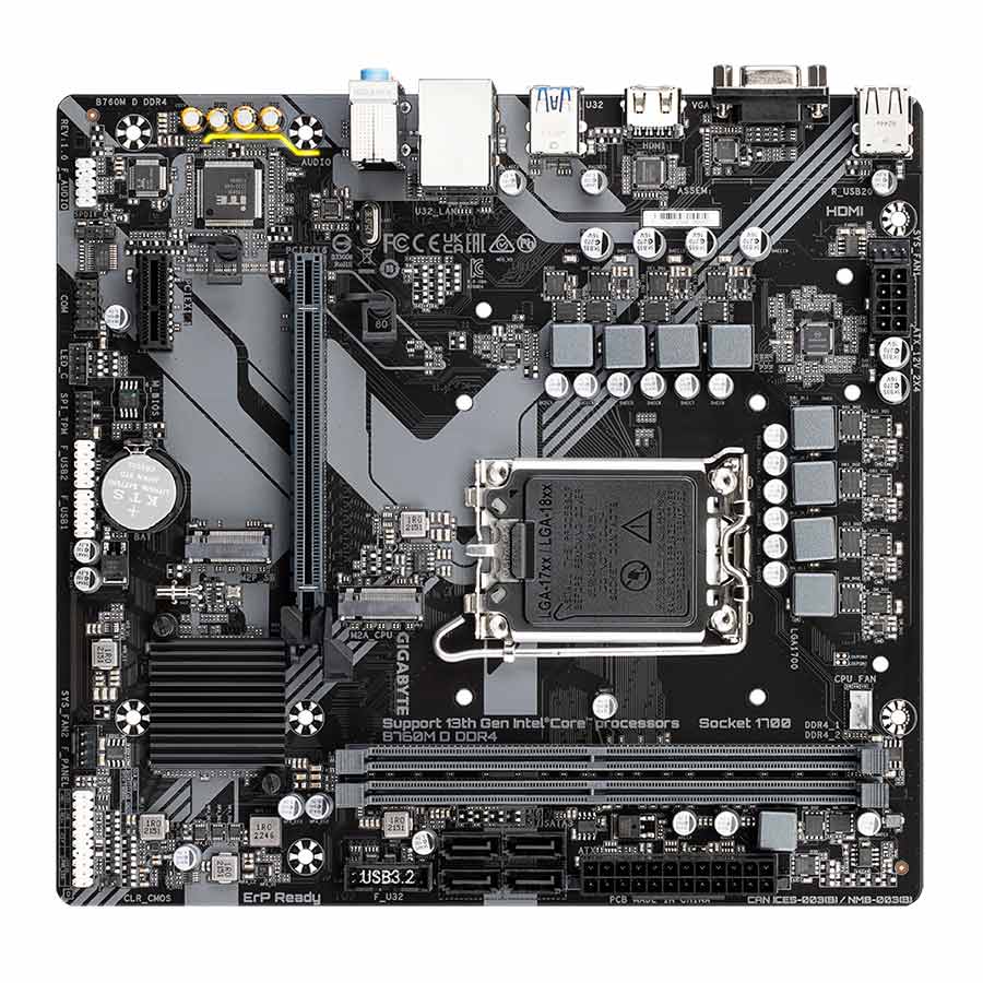 مادربرد گیگابایت مدل B760M D DDR4
