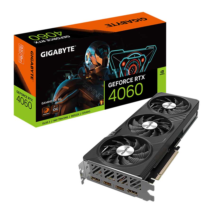 کارت گرافیک گیگابایت مدل GeForce RTX­­ 4060 GAMING OC 8G GDDR6