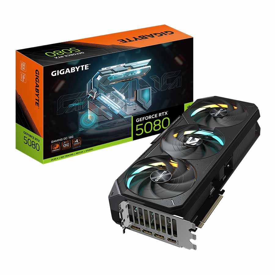 کارت گرافیک گیگابایت مدل GeForce RTX 5080 GAMING OC 16G GDDR7