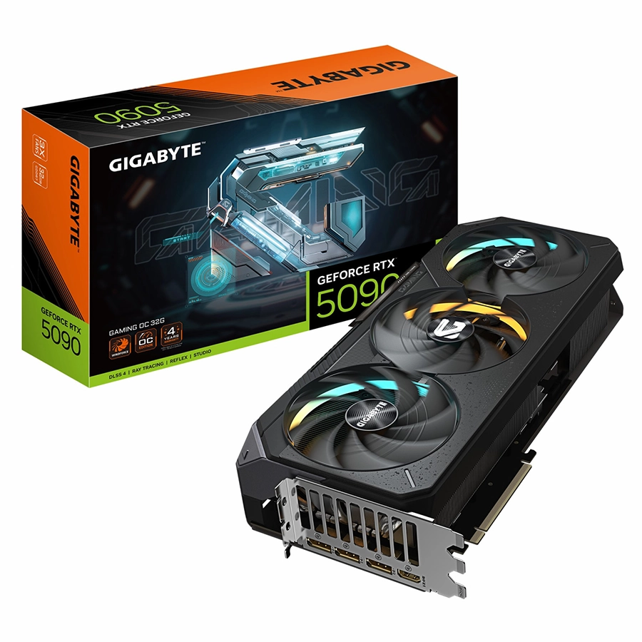کارت گرافیک گیگابایت مدل GeForce RTX 5090 GAMING OC 32G GDDR7