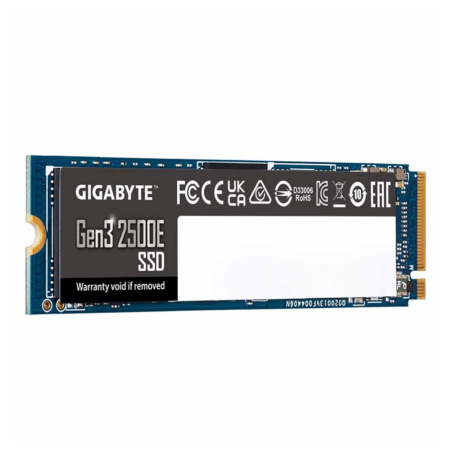 اس اس دی گیگابایت مدل Gen3 2500E M.2 2280 PCI-E NVMe ظرفیت 500 گیگابایت