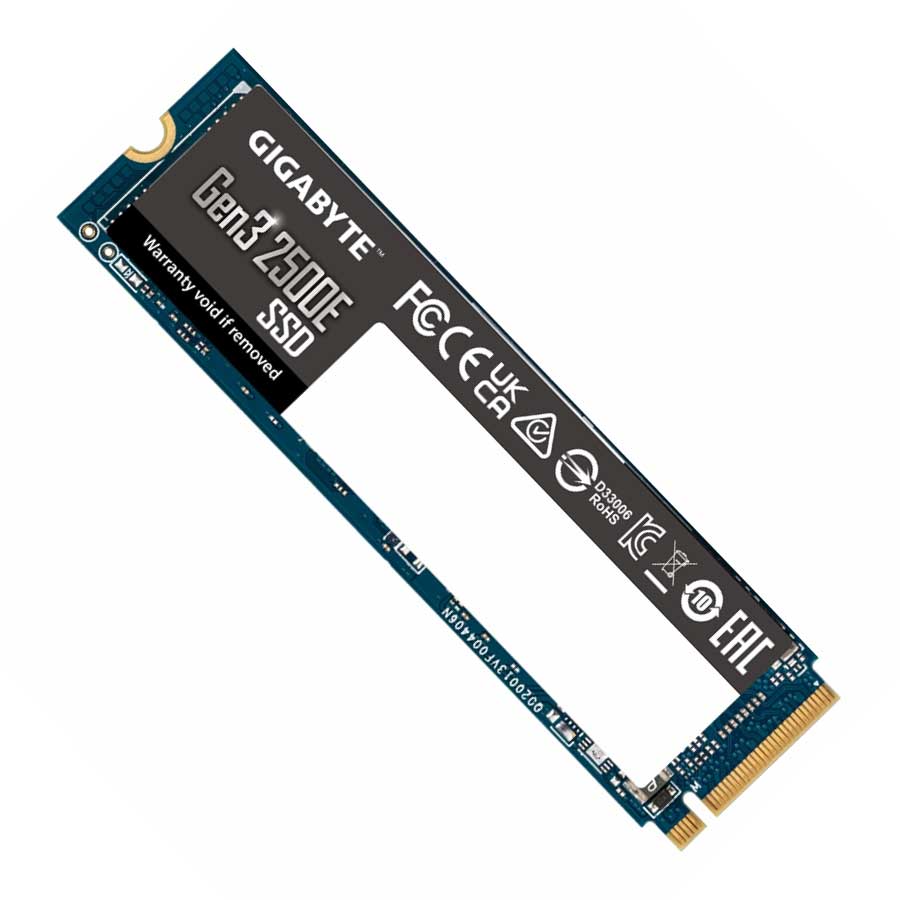 اس اس دی گیگابایت مدل Gen3 2500E M.2 2280 PCI-E NVMe ظرفیت 500 گیگابایت