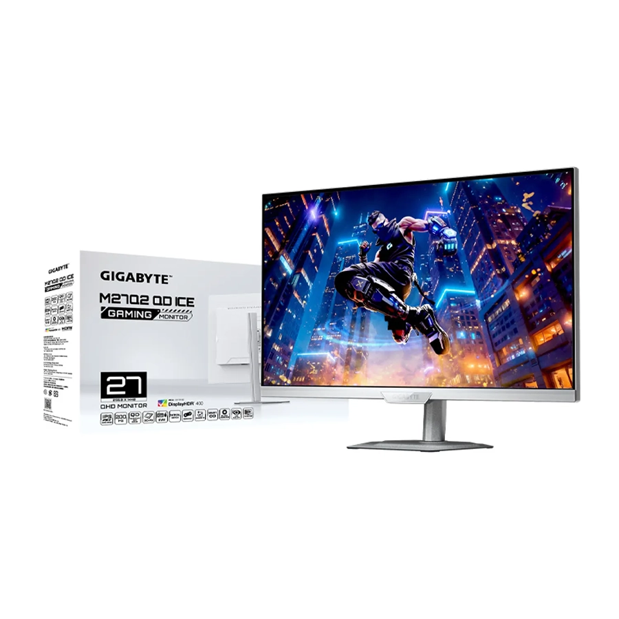 مانیتور گیمینگ 27 اینچ گیگابایت مدل M27Q2 QD ICE