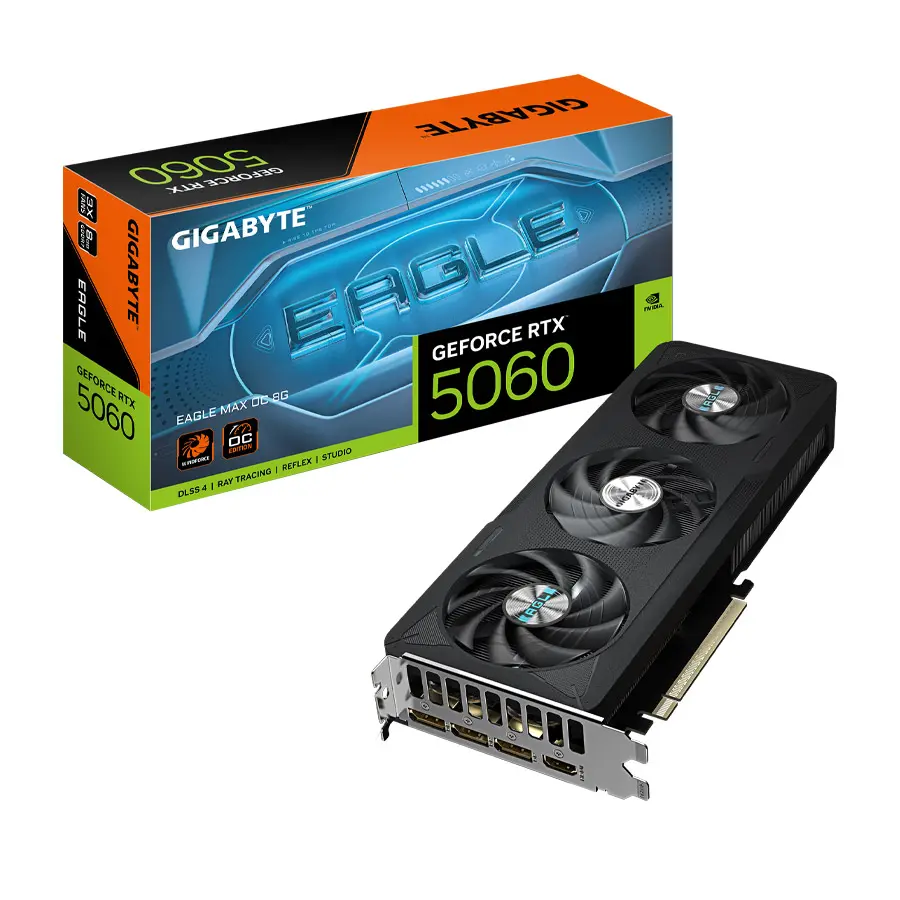 کارت گرافیک GIGABYTE RTX 5060 Eagle MAX OC 8G