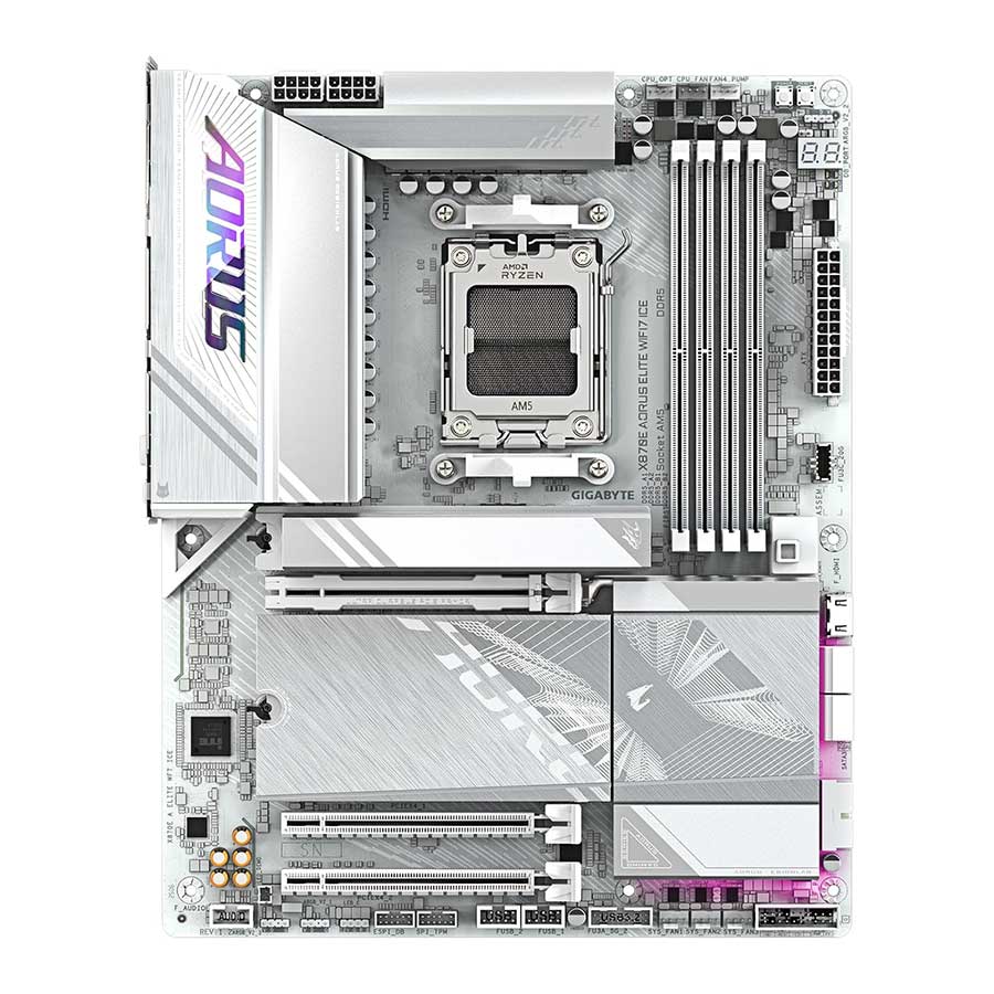 مادربرد گیگابایت مدل X870E AORUS ELITE WIFI7 ICE DDR5