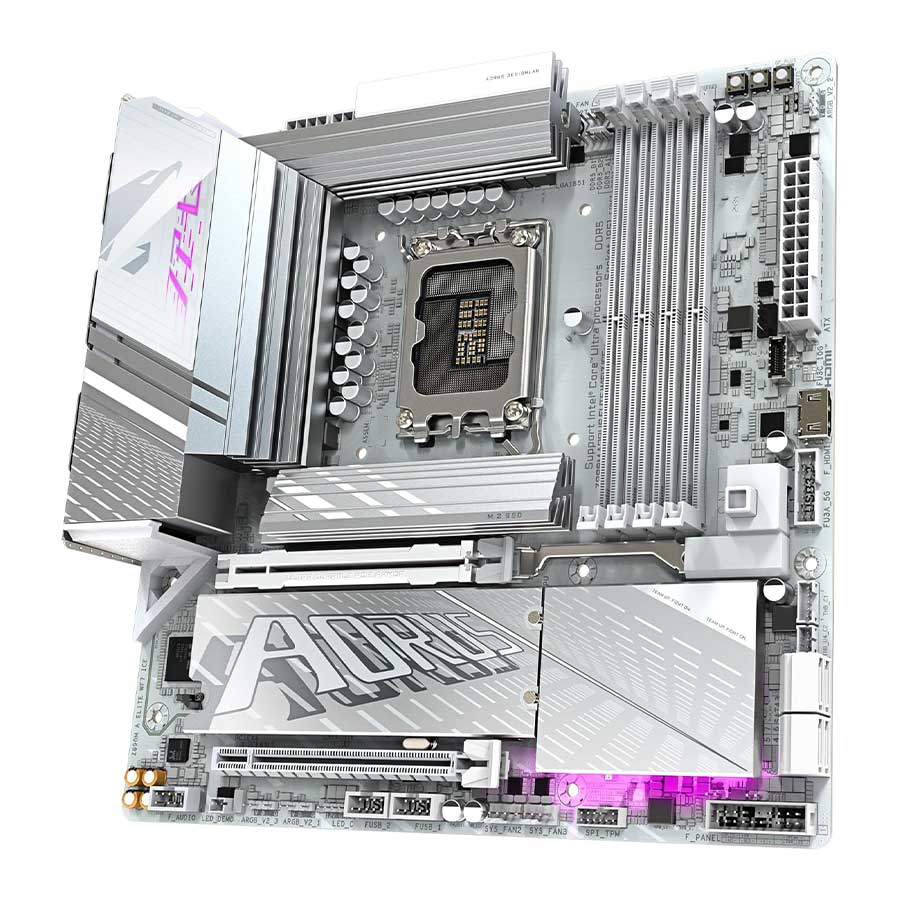 مادربرد گیگابایت مدل Z890M AORUS ELITE WIFI7 ICE DDR5
