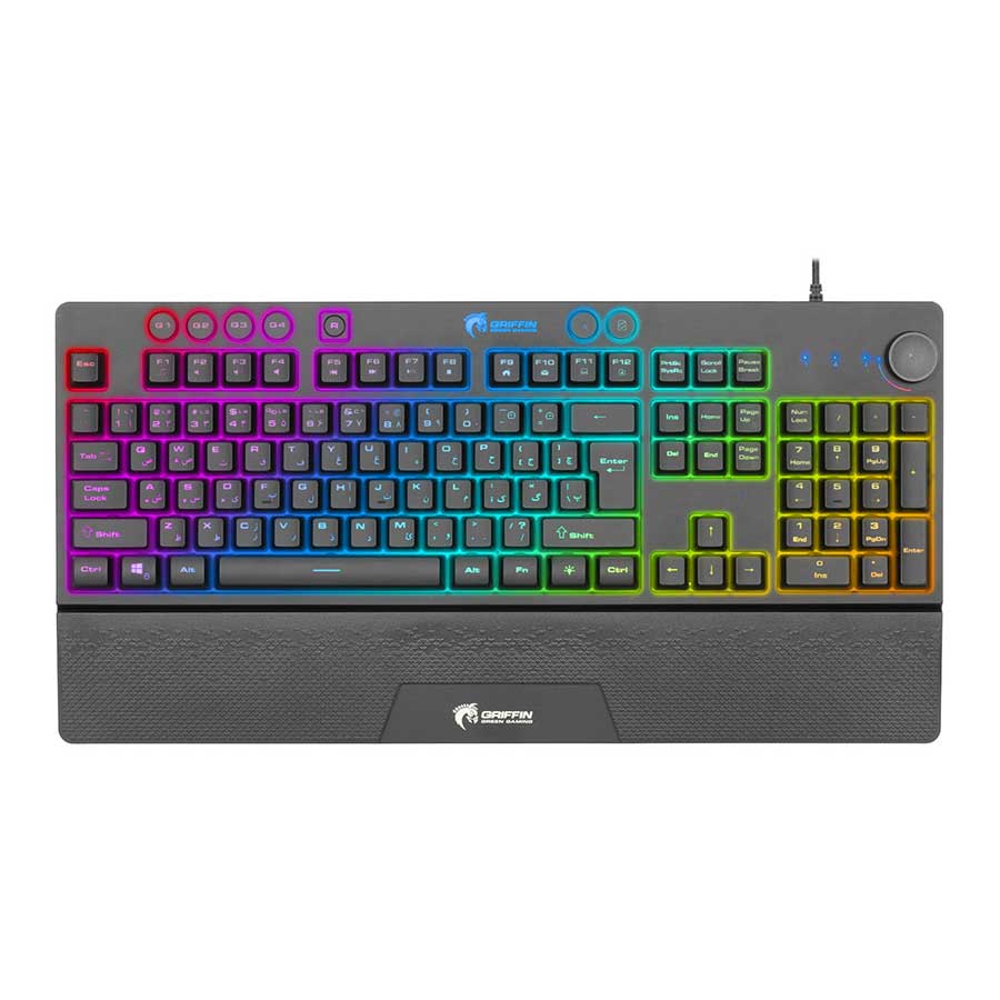 کیبورد گیمینگ باسیم گرین مدل GK703-RGB