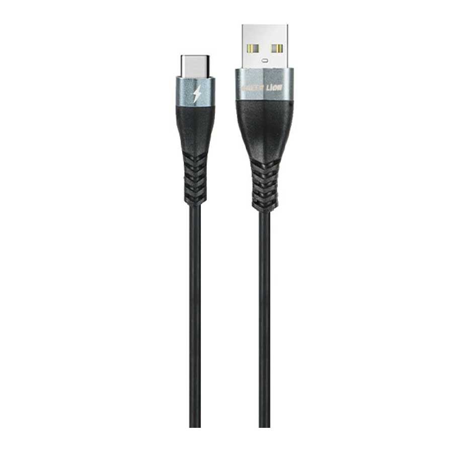 کابل 1.8 متری تبدیل USB به USB-C گرین لاین مدل GNSPRNGATCBK