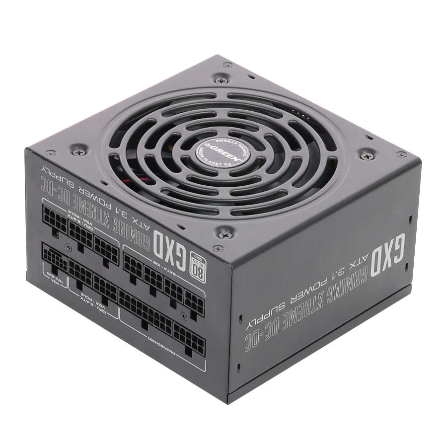 پاور کامپیوتر 850 وات تمام ماژولار گرین مدل GP850B-GXD