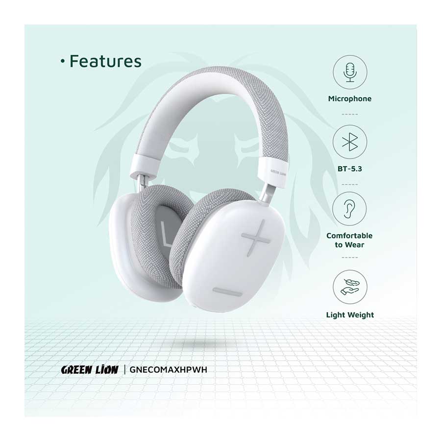 هدفون بی‌سیم و بلوتوث گرین لاین مدل Echo Max