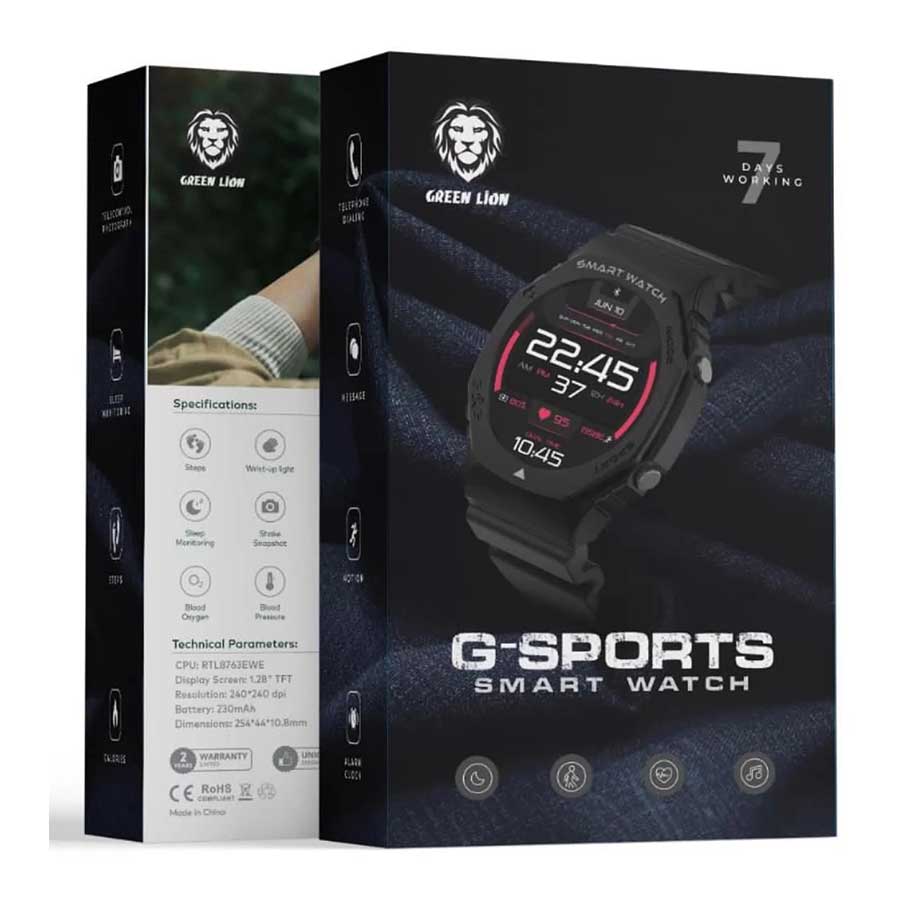 ساعت هوشمند گرین لاین مدل G-Sports