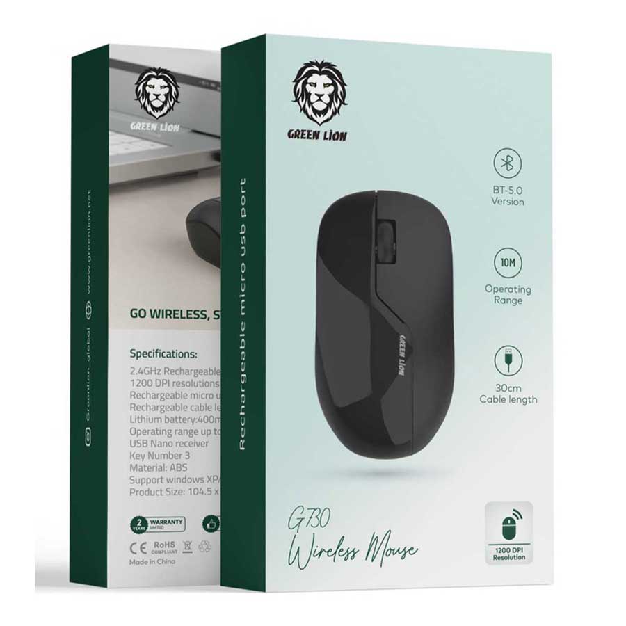 ماوس بی‌سیم گرین لاین مدل G730