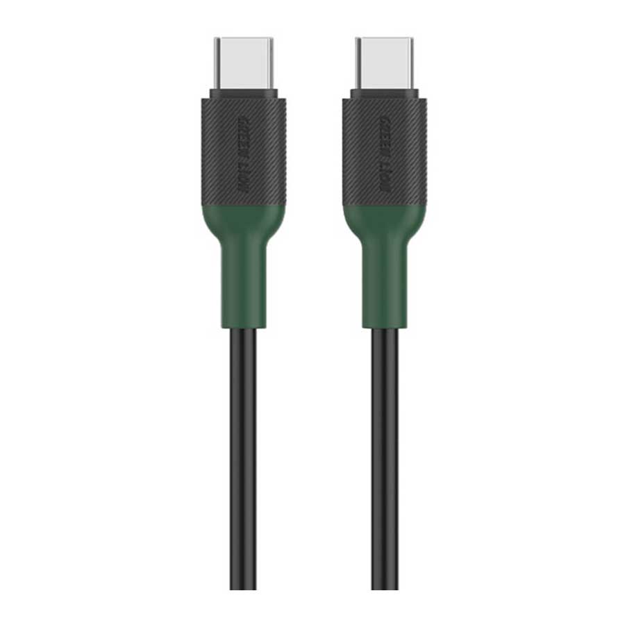 کابل 1 متری تبدیل USB-C به USB-C گرین لاین مدل GNCPCTYC1MWH