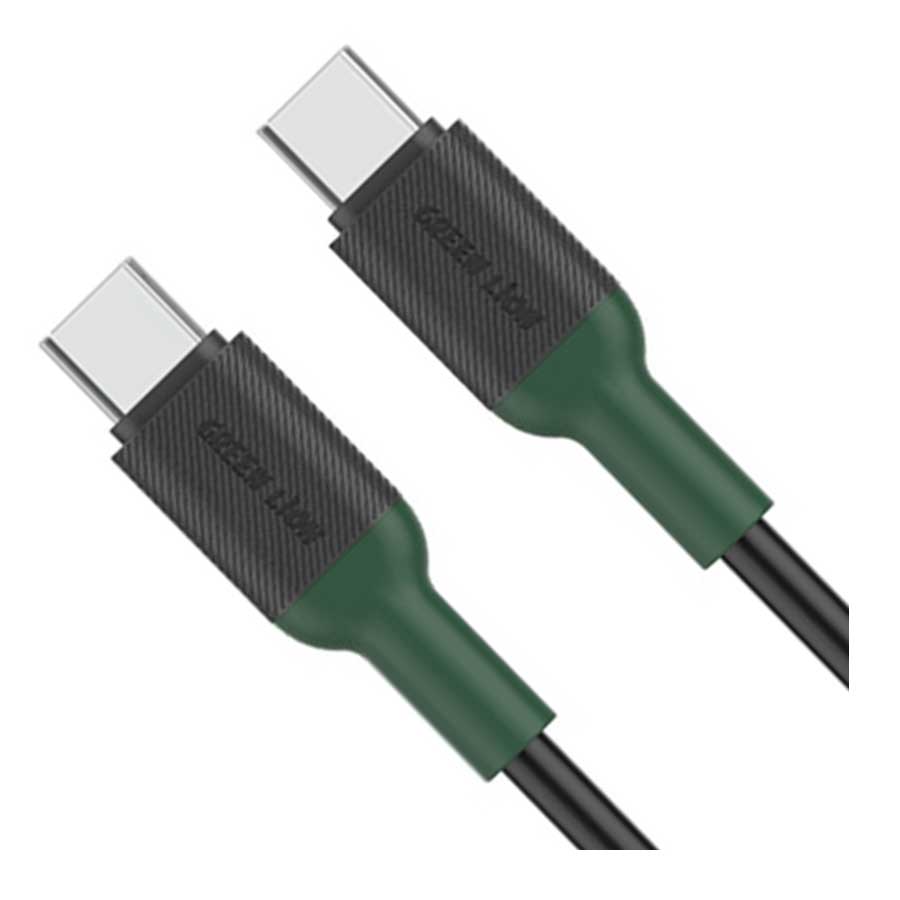 کابل 1 متری تبدیل USB-C به USB-C گرین لاین مدل GNCPCTYC1MWH
