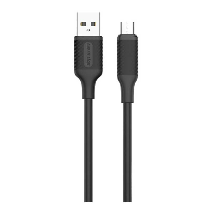 کابل 1 متری تبدیل USB به MicroUSB گرین لاین مدل GNPVCATMBK