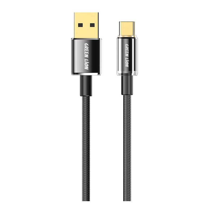 کابل 1 متری تبدیل USB به USB-C گرین لاین مدل GNTPTGHATCBK
