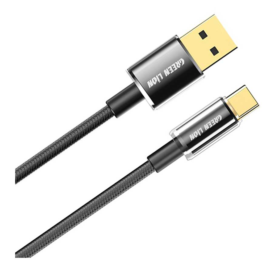 کابل 1 متری تبدیل USB به USB-C گرین لاین مدل GNTPTGHATCBK