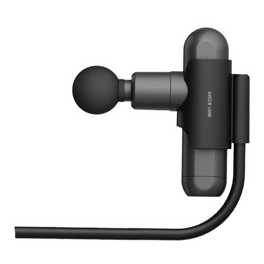 ماساژور شارژی و تفنگی بدن گرین لاین مدل Long Handle GNLHMASGUNBK