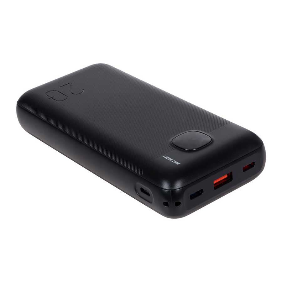 پاوربانک گرین لاین مدل Ultra Compact GNUCMPPBK20BK 20W ظرفیت 20000mAh