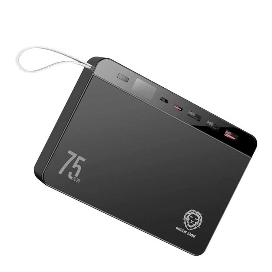 پاوربانک گرین لاین مدل Volt Mega Capacity 22.5W ظرفیت 75000mAh