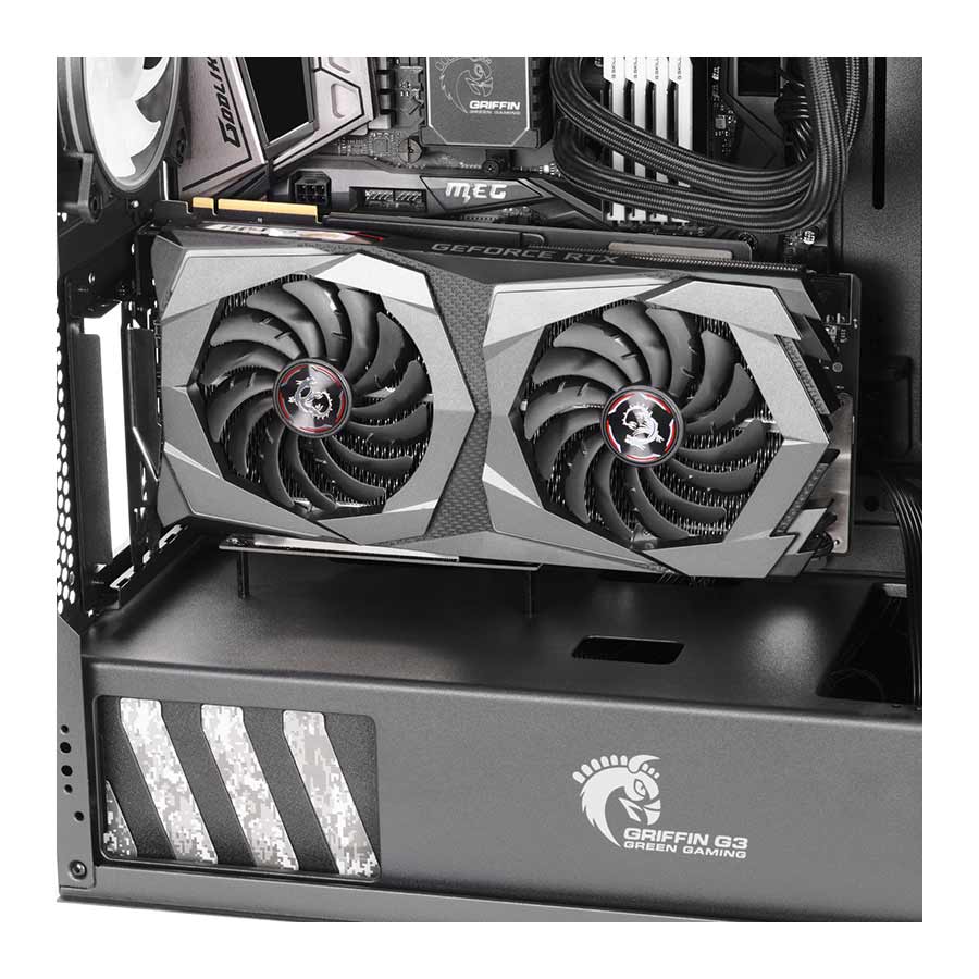براکت نصب عمودی کارت گرافیک گرین PCI-E 4.0 x16