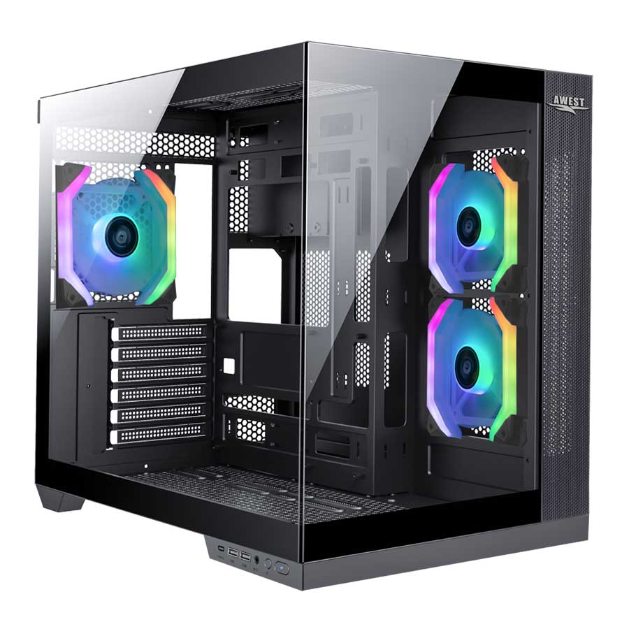 کیس کامپیوتر گیمینگ اوست مدل GT-AQ12-MB