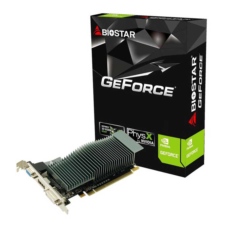 کارت گرافیک بایوستار مدل GT210 1GB GDDR3