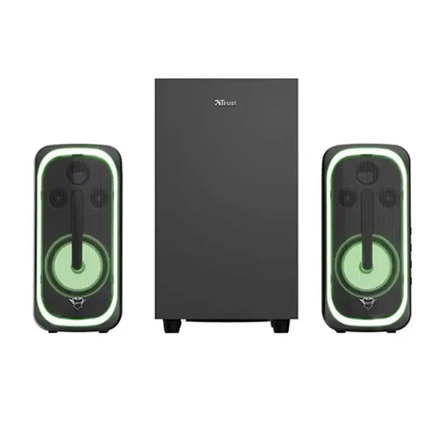 GTX 635 RUMAX اسپیکر گیمینگ 2.1 کانال تراست GTX 635 RUMAX