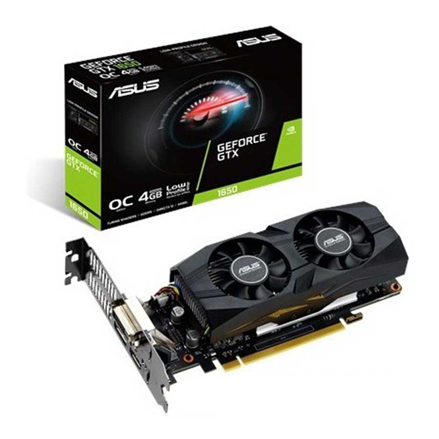 کارت گرافیک ایسوس مدل GTX1650-O4G-LP-BRK