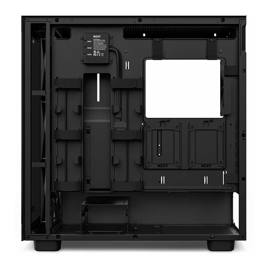 کیس کامپیوتر ان زی ایکس تی مدل H7 Elite Matte Black