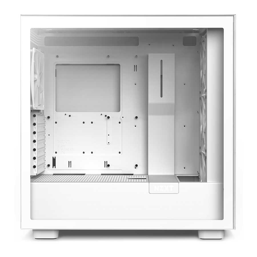 کیس کامپیوتر ان زی ایکس تی مدل H7 Elite Matte White