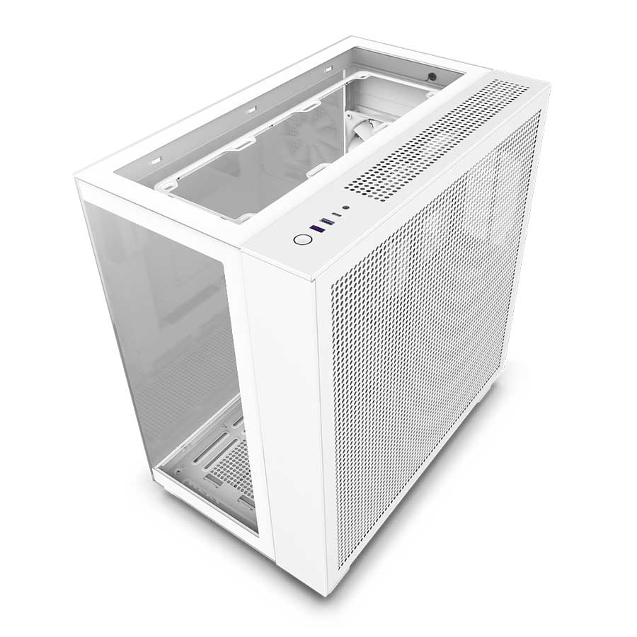 کیس کامپیوتر ان زی ایکس تی مدل H9 Elite Matte White