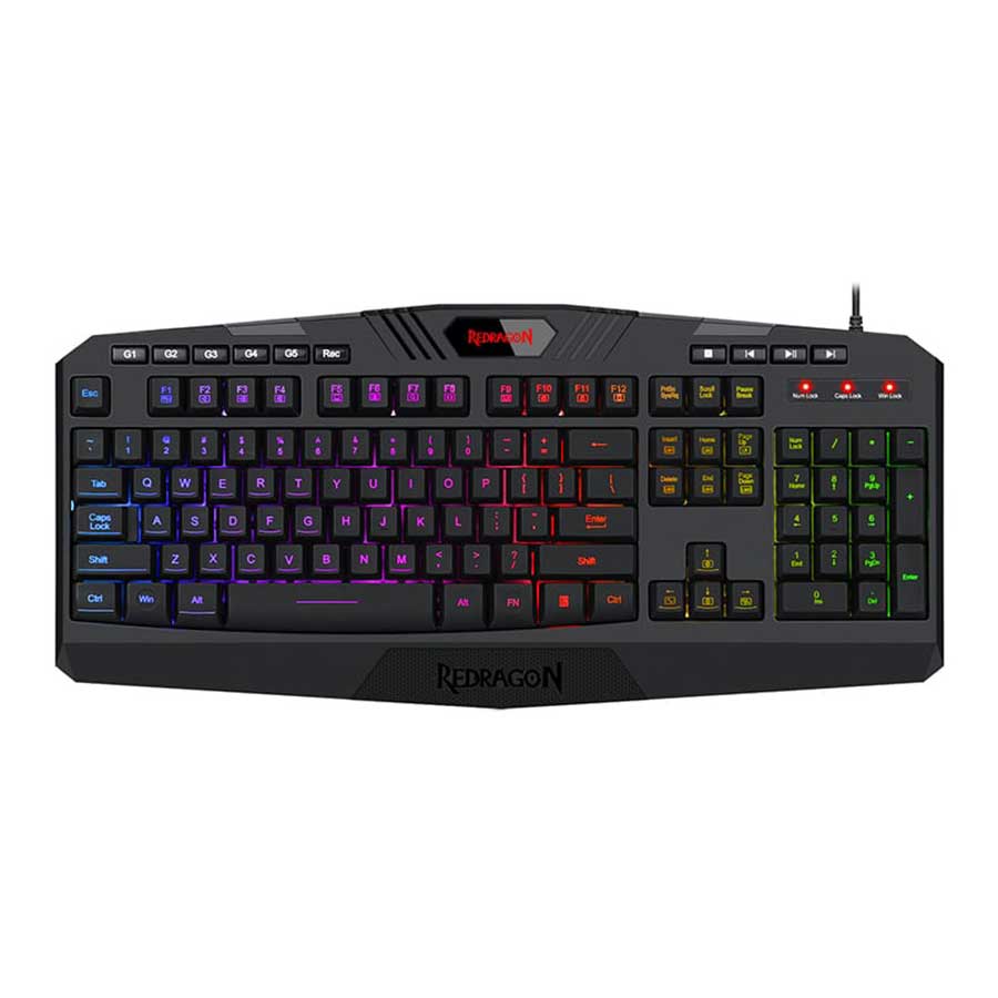 کیبورد گیمینگ باسیم ردراگون مدل HARPE K503 RGB