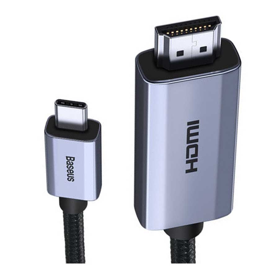 کابل تبدیل HDMI به USB-C بیسوس مدل High Definition