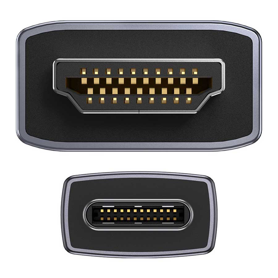 کابل تبدیل HDMI به USB-C بیسوس مدل High Definition