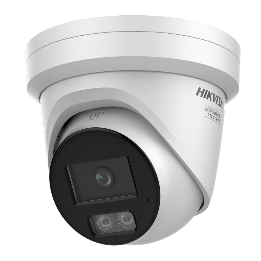 Hikvision DS-2CD3347G3-LISU 4MP Dual Illumination Fixed Turret Network Camera دوربین 4 مگاپیکسل هایک ویژن