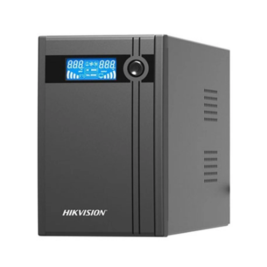 دستگاه یو پی اس و برق اضطراری هایک ویژن مدل DS-UPS2000 توان 600 ولت آمپر