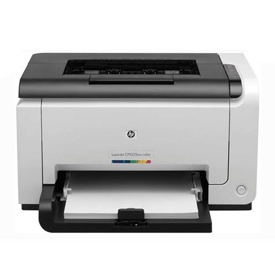 پرینتر رنگی تک کاره لیزری اچ پی مدل LaserJet Pro CP1025nw