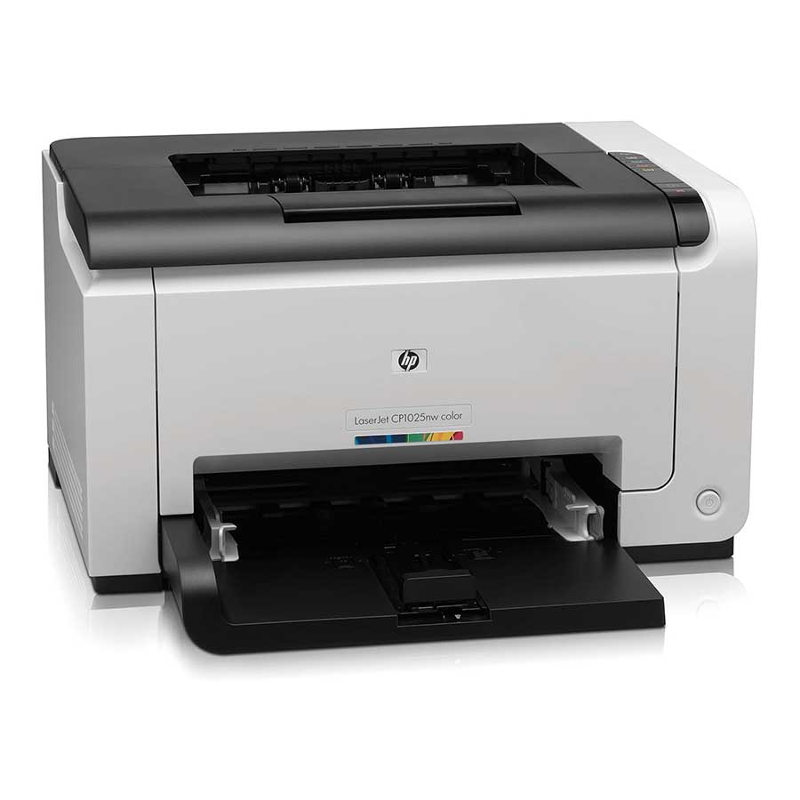 پرینتر رنگی تک کاره لیزری اچ پی مدل LaserJet Pro CP1025nw